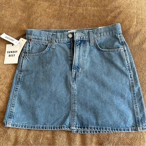 Aritzia Denim Skirt, size 26